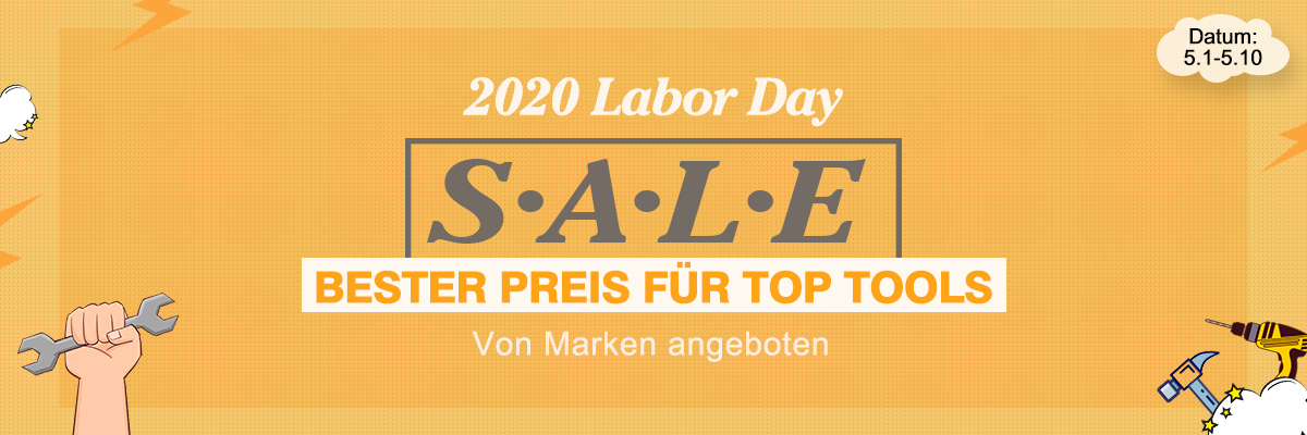 2020 Labor Day Sale (Datum: 5.1-5.10)