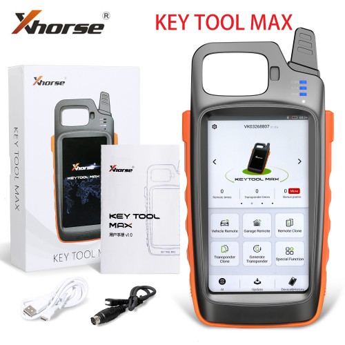 Xhorse VVDI Key Tool Max Key Programmer Arbeiten mit Xhorse Key Cutting Machine ohne VVDI MiNi OBD Tool