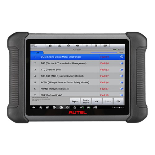 Autel MaxiSYS MS906S Advanced Diagnostic Scanner 8'' Active Test Bi-directional Android 4.4.2 NO Limit Upgrade of MS906 31+ Services EU Version