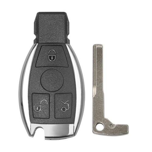 Original CGDI MB Be Key with Smart Key Shell 3 Button without logo for Mercedes Benz 10 pcs/lot
