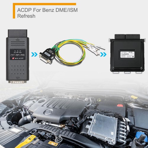 Yanhua Mini ACDP Module 18 Benz DME ISM Reflash with License A102