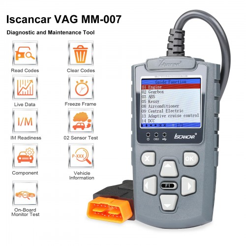 V2.3.2 Xhorse Iscancar MM-007 Diagnose- und Wartungswerkzeug Support VDO MQB nur