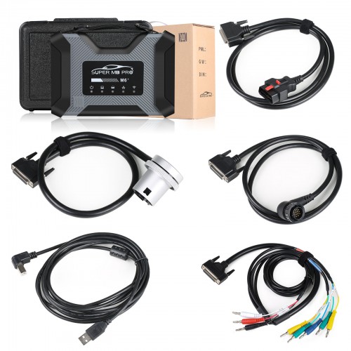 2024 SUPER MB PRO M6+ Full Version DoIP Benz Diagnostic Scanner Supports BMW Aicoder, E-sys
