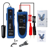 KOLSOL F02 Pro Underground Wire LocatorCable Tester with Rechargeable 1100mAh Battery to Locate Wires and Control Wires Cables Pet Fence Wires