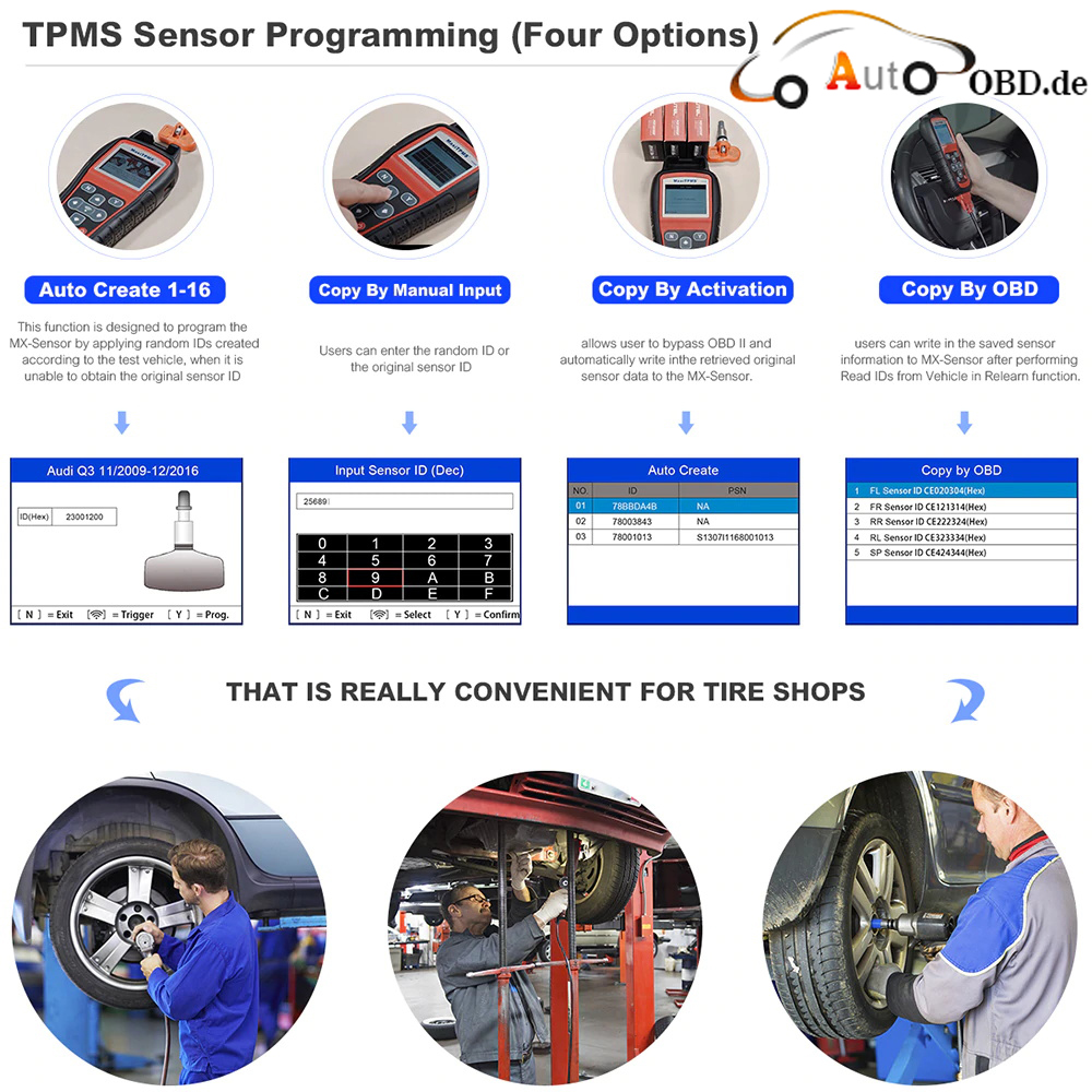 TPMS Sensor programming