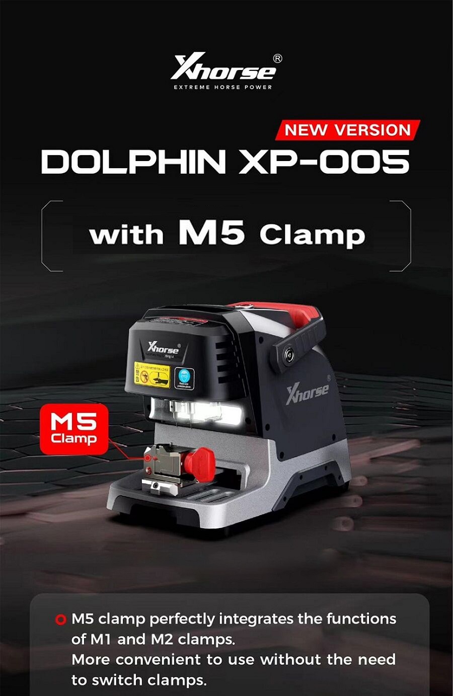Xhorse Dolphin XP005 Key Cutting Machine
