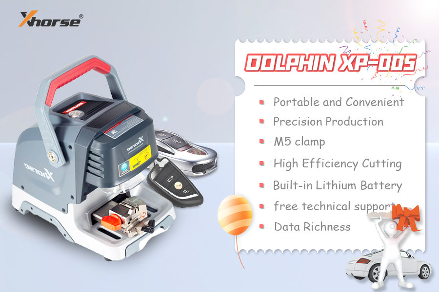Xhorse Dolphin XP005 Key Cutting Machine