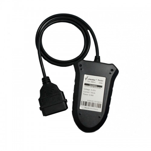 Clearing Price V-CHECKER V101 OBD2 Code Reader without CAN BUS English Finnish Version