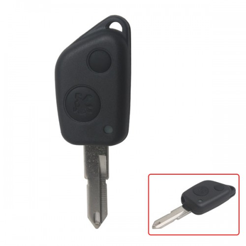 Remote Key Shell 2 Button for Peugeot 206 5pcs/lot