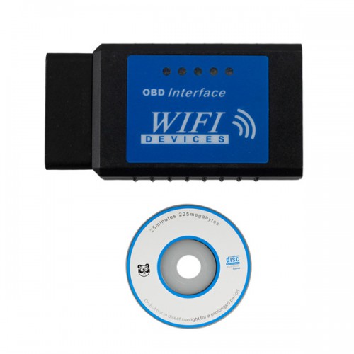 V1.5 ELM327 OBDII Software V2.1 WiFi Diagnostic Wireless Scanner Apple iPhone Touch