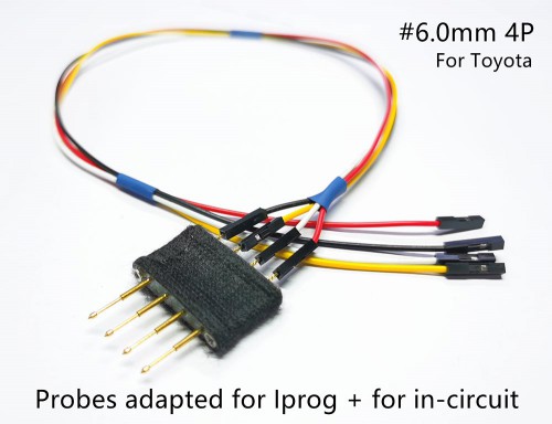 Probes Adapters for Iprog+ Pro or Xprog Programmer in-circuit