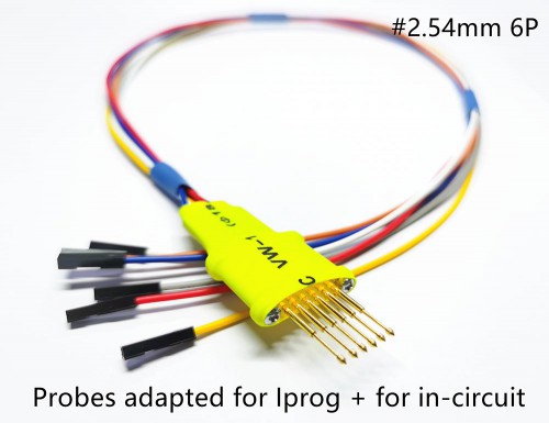Probes Adapters for Iprog+ Pro or Xprog Programmer in-circuit