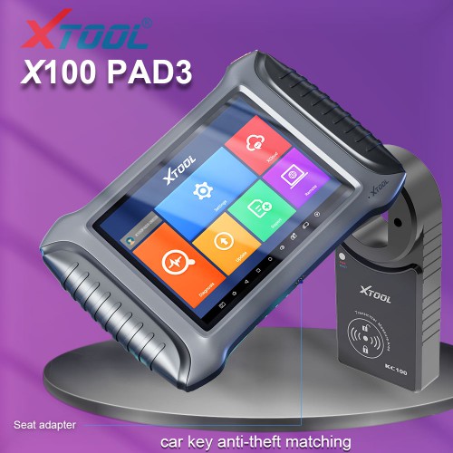 XTOOL X100 PAD3 2020 Auto Key Programmer Key Lost Odometer Adjustment OBD2 Car Diagnostic Tool Free Update für Toyota Lexus