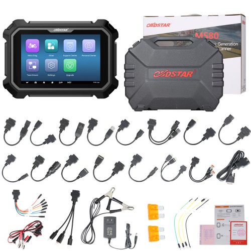 OBDSTAR MS80 Universal Motorcycle Diagnostic Scanner Table