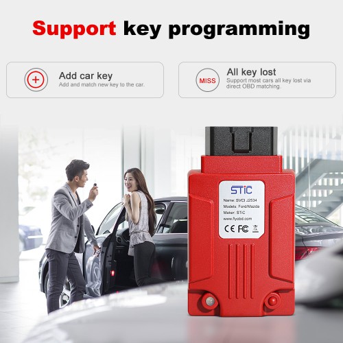 FLY SVCI J2534 Diagnostic Interface Supports SAE J1850 Module Programming Update Online