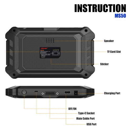 OBDSTAR MS50 Universal Motorcycle Diagnostic Tool