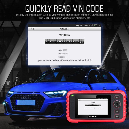 LAUNCH CRP123X OBD2 Professional Car Scanner Code Reader