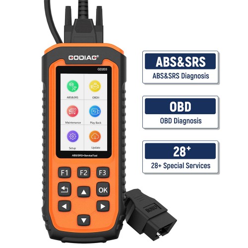 GODIAG GD203 ABS SRS+ Special Functions Free Update 3 Years