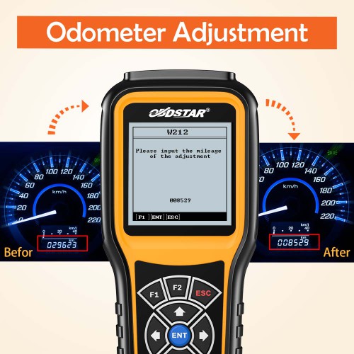 OBDSTAR X300M Special für Odometer Adjustment Einstellung des Kilometerzählers und OBDII