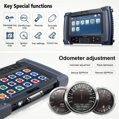 Lonsdor K518ISE Key Programmer Supports VW 4th & 5th IMMO BMW FEM BDC Odometer Correction