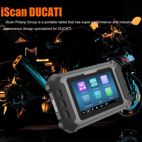 [German Version] OBDSTAR iScan DUCATI Motorcycle Diagnostic Scanner and Key Programming One-Click Software Update