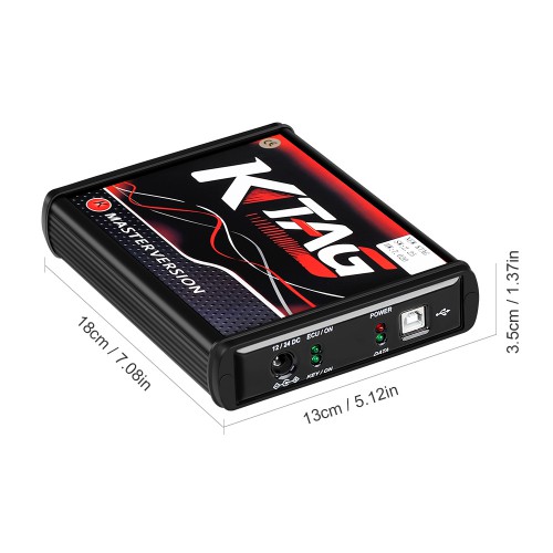 EU Version V2.25 KTAG 7.020 Firmware Red PCB and DSG Gearbox Data Adapter ECU IMMO Kit