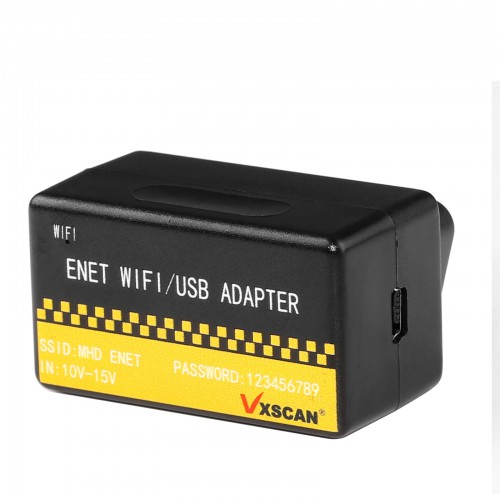 EU Ship VXSCAN ENET WIFI/USB Adapter DoIP for VW/VOLVO, BMW F/G-series Fit for BimmerCode, E-SYS, Bootmod3, Ethernet, Work with iOS, Android & Windows