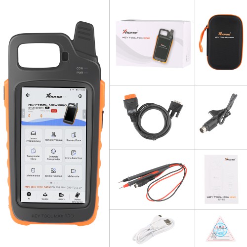 [Promotion] 2022 Xhorse VVDI Key Tool Max PRO Combines Key Tool Max and Mini OBD Tool Functions Adds Voltage and Leakage Current Functions