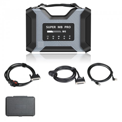 SUPER MB PRO M6 for BENZ Trucks Diagnoses Wireless Diagnosis Tool without 38 PIN and 4 PIN Cable
