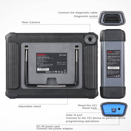 [EU Ship] 2023 LAUNCH X431 PRO5 PRO 5 Automotive Full System OBD2 Scanner Intelligent Diagnosis Tool 2 Years Free Update
