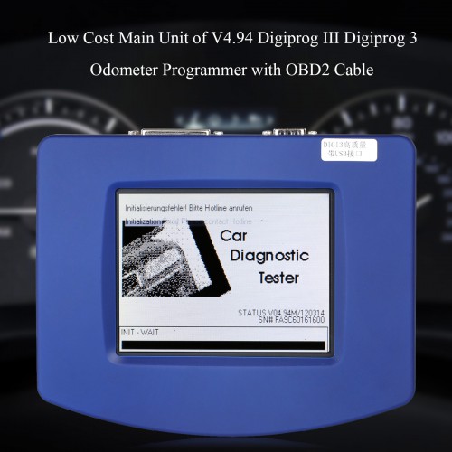 Main Unit V4.94 Digiprog III Digiprog 3 Odometer Adjustment mit OBD2 Cable Support Deutsch