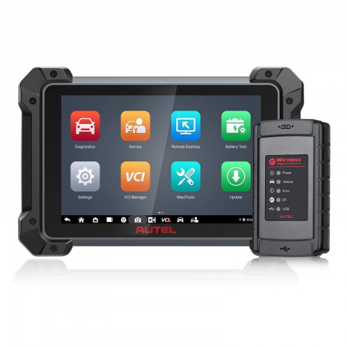 2023 Original Autel MaxiCOM MK908 II OE-Level Full Systems Automotive Diagnostic Tablet Support Active Test Upgraded Version of Autel MK908