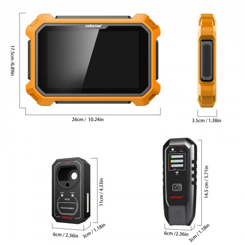OBDSTAR X300 DP Plus C Package Full Configuration Get Free Airbag Reset Kit and FCA 12+8 Adapter