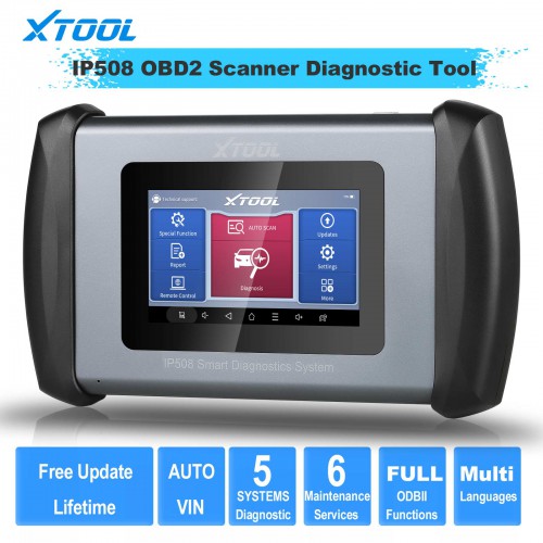 XTOOL IP508 OBD2 Scanner Diagnostic Tool  5 Major System Diagnostics Full OBD2 Engine Diagnoses