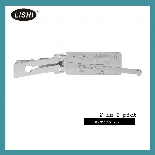 LISHI MIT11 2-in-1 Auto Pick and Decoder for M-itsubishi