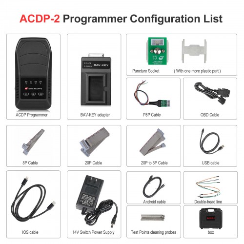 Yanhua Mini ACDP-2 Key Programming Master Basic Module Need to Buy Together with SK247-1/-2-/-3/-4/-5