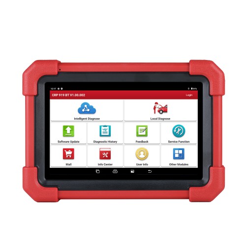 LAUNCH CRP919X BT Diagnostic Tool EU Version with DBScar VII VCI Support CAN FD/ DOIP/ FCA AutoAuth ECU Coding/ 31+ Reset Service 2 Years Free Update