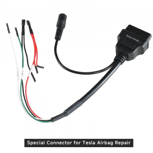LAUNCH X431 Airbag Repair SRS Crash Data Reset Connector for Tesla