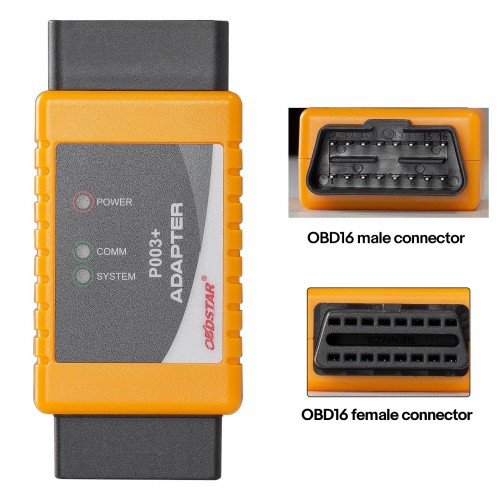 OBDSTAR P003+ Bench/Boot Adapter Kit for ECU CS PIN Reading with OBDSTAR IMMO Series Tablets X300 DP, X300 Pro4 and X300 DP Plus