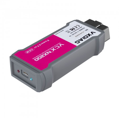 2024 USB Version VXDIAG VCX NX200 for Renault Clip V219 OBD2 Scanner All Systems Diagnosis