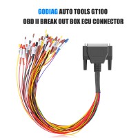 Godiag OBD2-DB25 Cable Works Together With Colorful Jumper Cable DB25