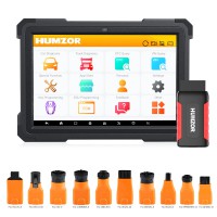 Humzor NexzDAS ND606 Plus VCI with 10.1 Inch Tablet Full System Diagnosis Tool Support Diesel and Gasoline Vehicles Free Update 3 Years