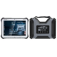 [Ready to Use] V2024.3 Super MB Pro M6+ Plus Panasonic FZ-G1 I5 Tablet with Software 1TB SSD for Benz & BMW Pre-installed