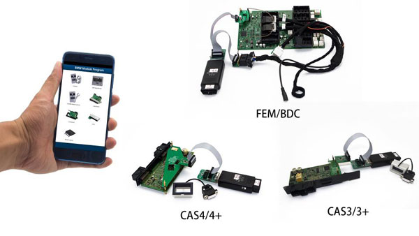 Programming no need soldering BMW:   CAS4/FEM/BDC 