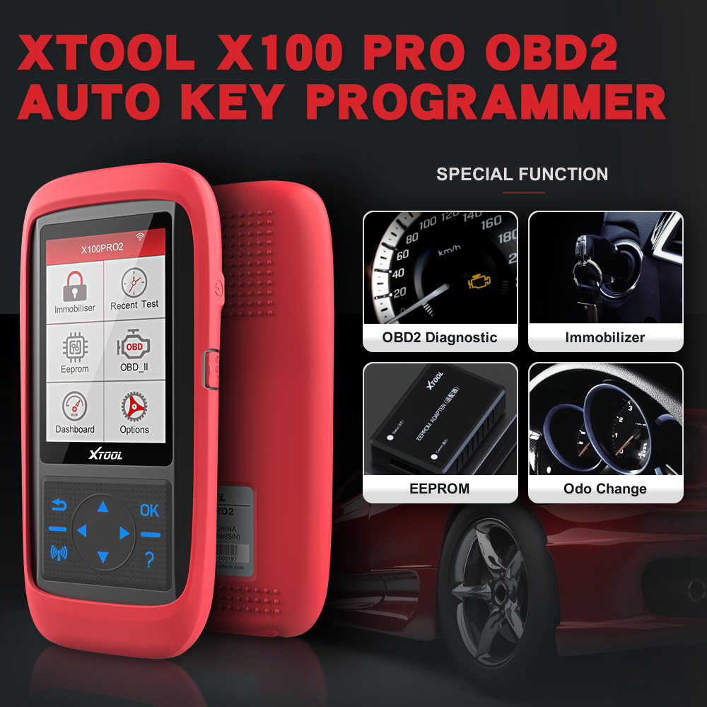 XTOOL X100 Pro OBD2 Auto Key Programmer