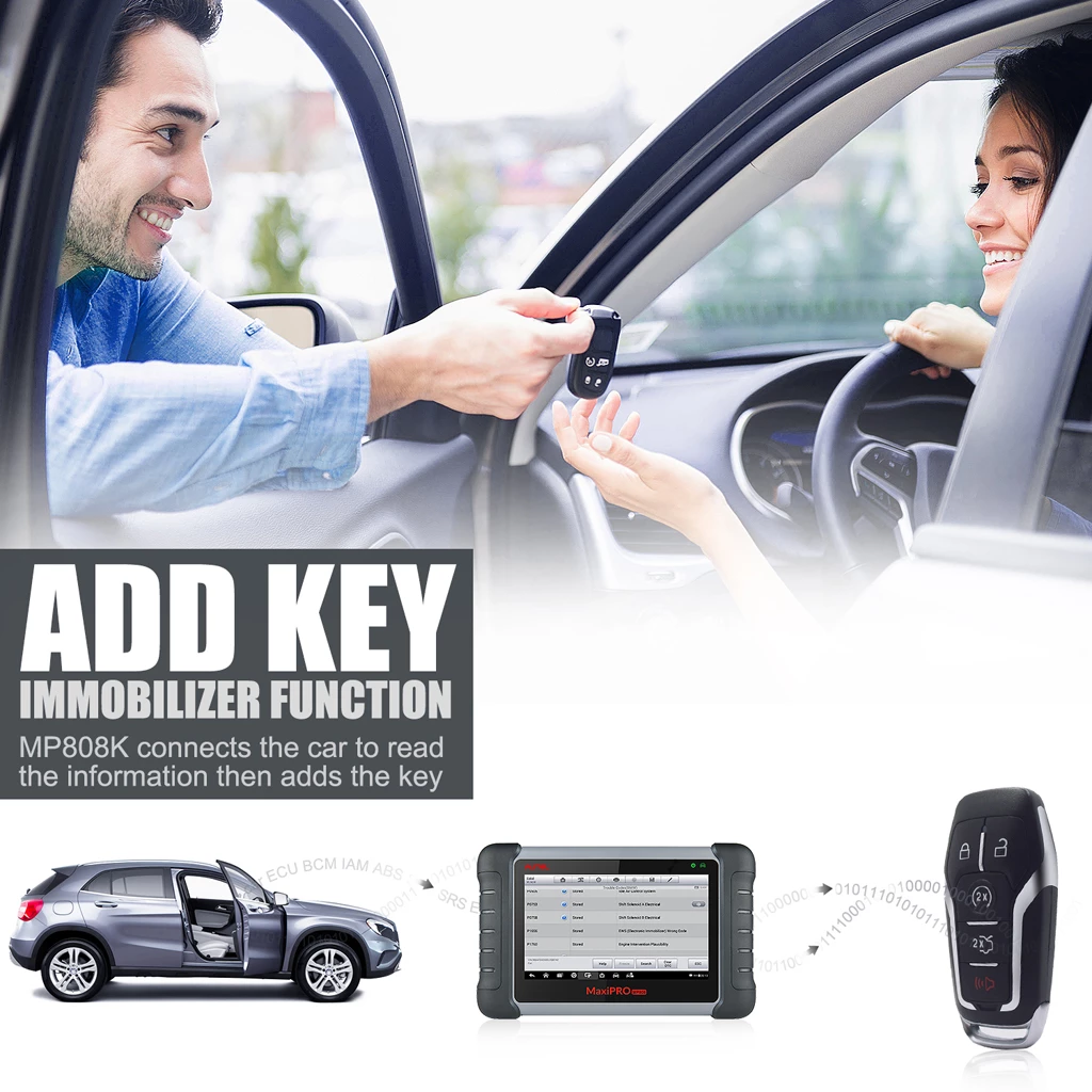 mp808k add keys for your car