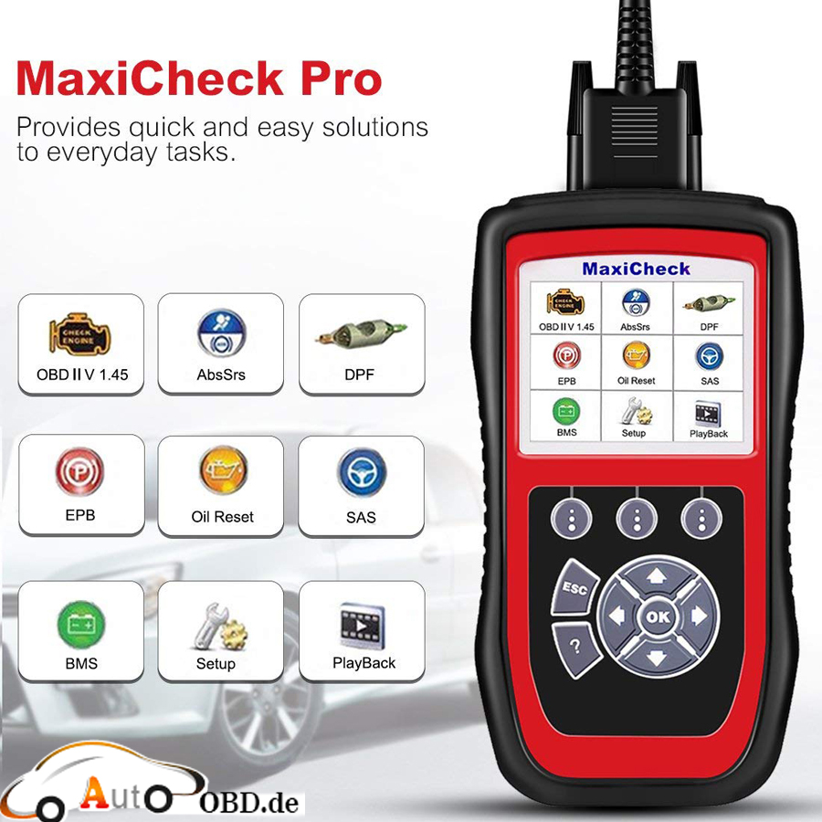 MaxiCheck Pro quick and easy solutions
