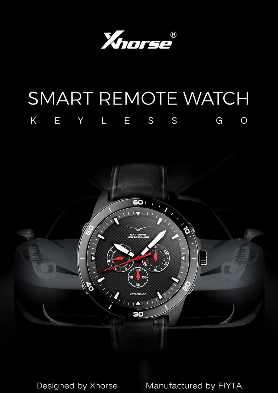 xhorse smart remote watch display