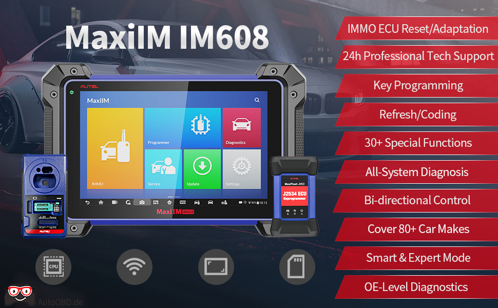 Autel MaxiIM IM608 Advanced Functions