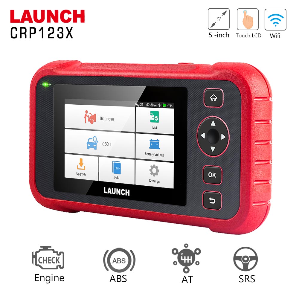 Launch Crp123e 5 Inch Full System for 57 Brands Free Update Via WiFi -  China Auto Scanner, OBD2 Scanner Tool